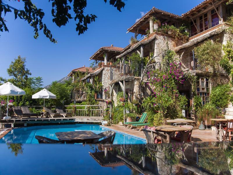 Fidanka Hotel Калкан Экстерьер фото