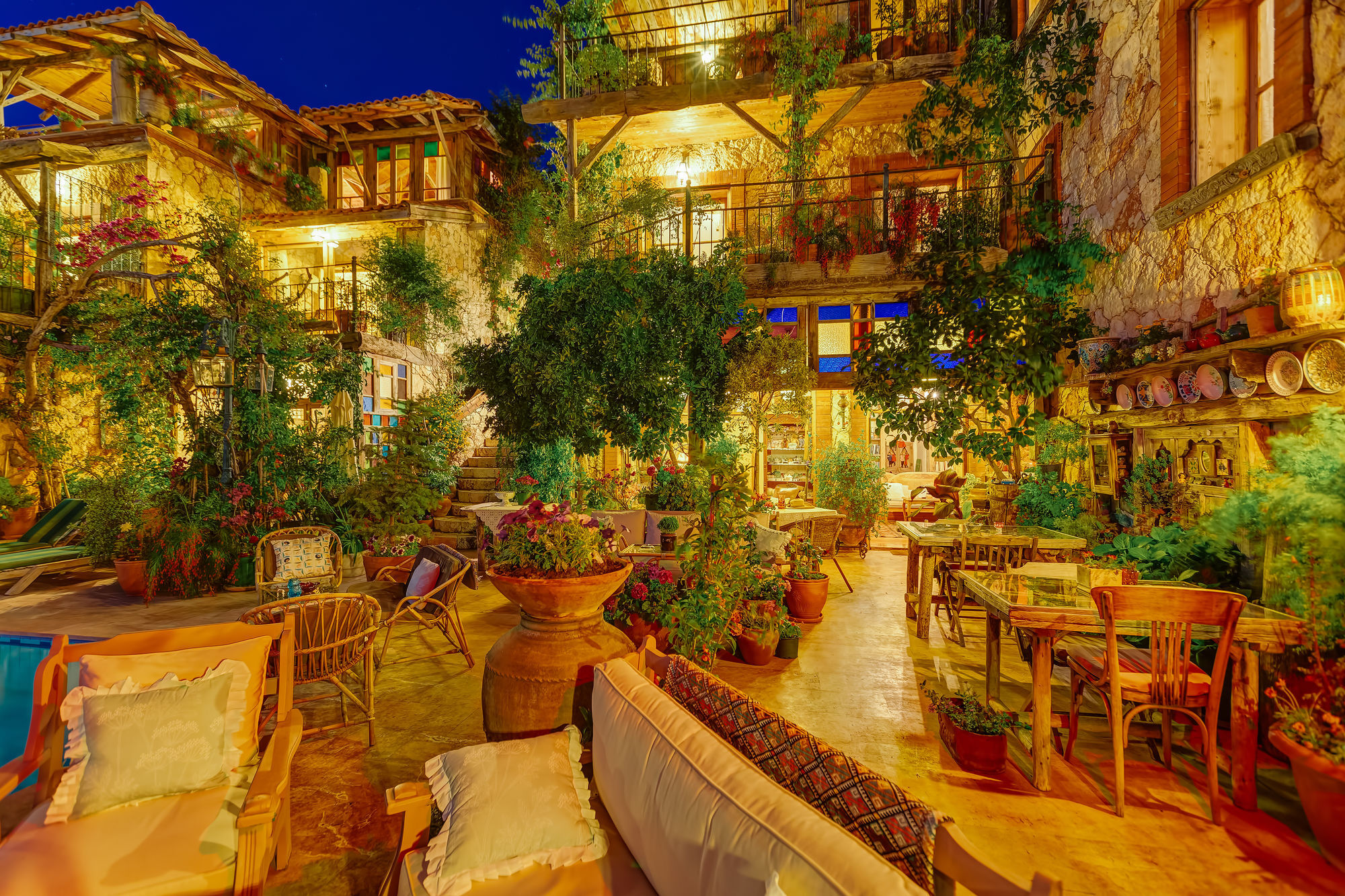Fidanka Hotel Калкан Экстерьер фото